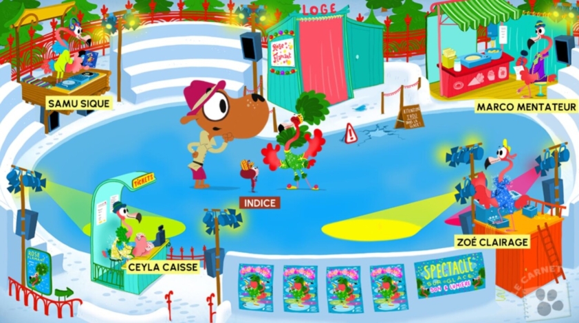 Enquête de super ouaf et la puce qui a volé les patins a glace