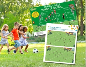 Enfants qui font des activités foot