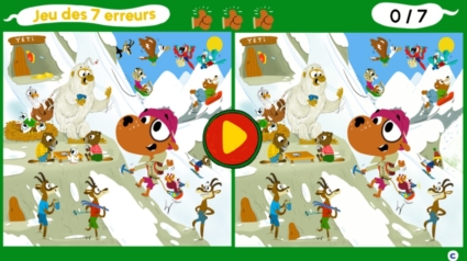 jeu des 7 erreurs enfants