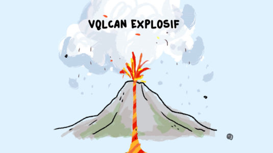 volcan explosif explication