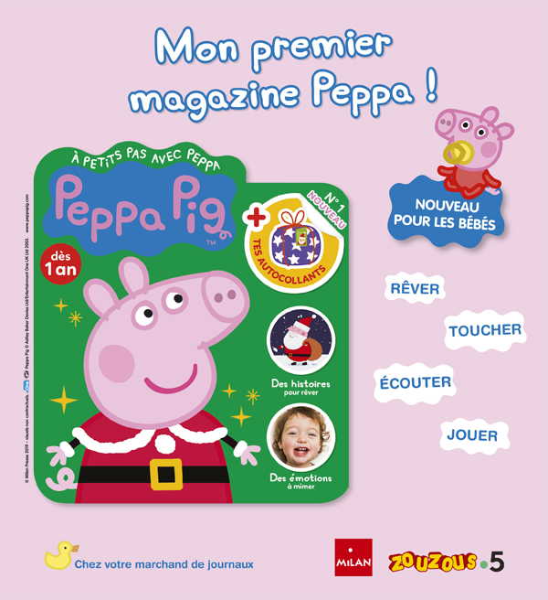 Peppa First bébé magazine
