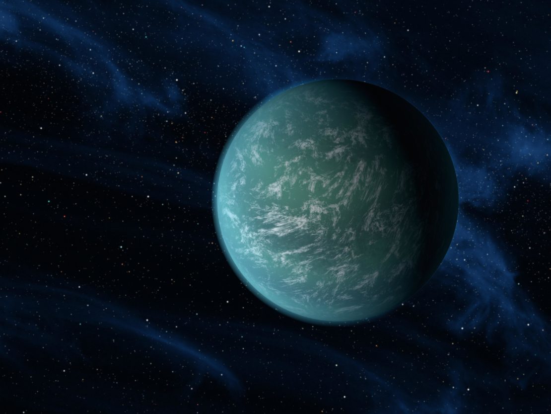 La "super-Terre" Kepler 22-b.