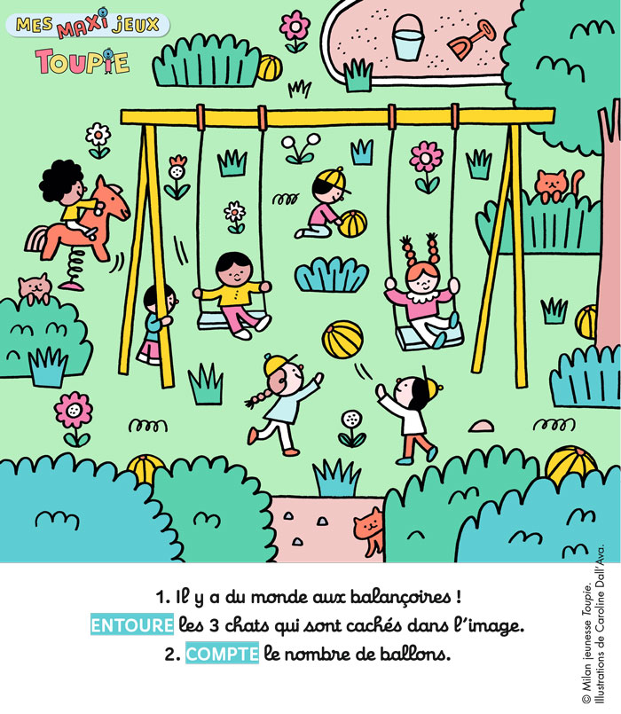 Poster jeux Toupie - MAI